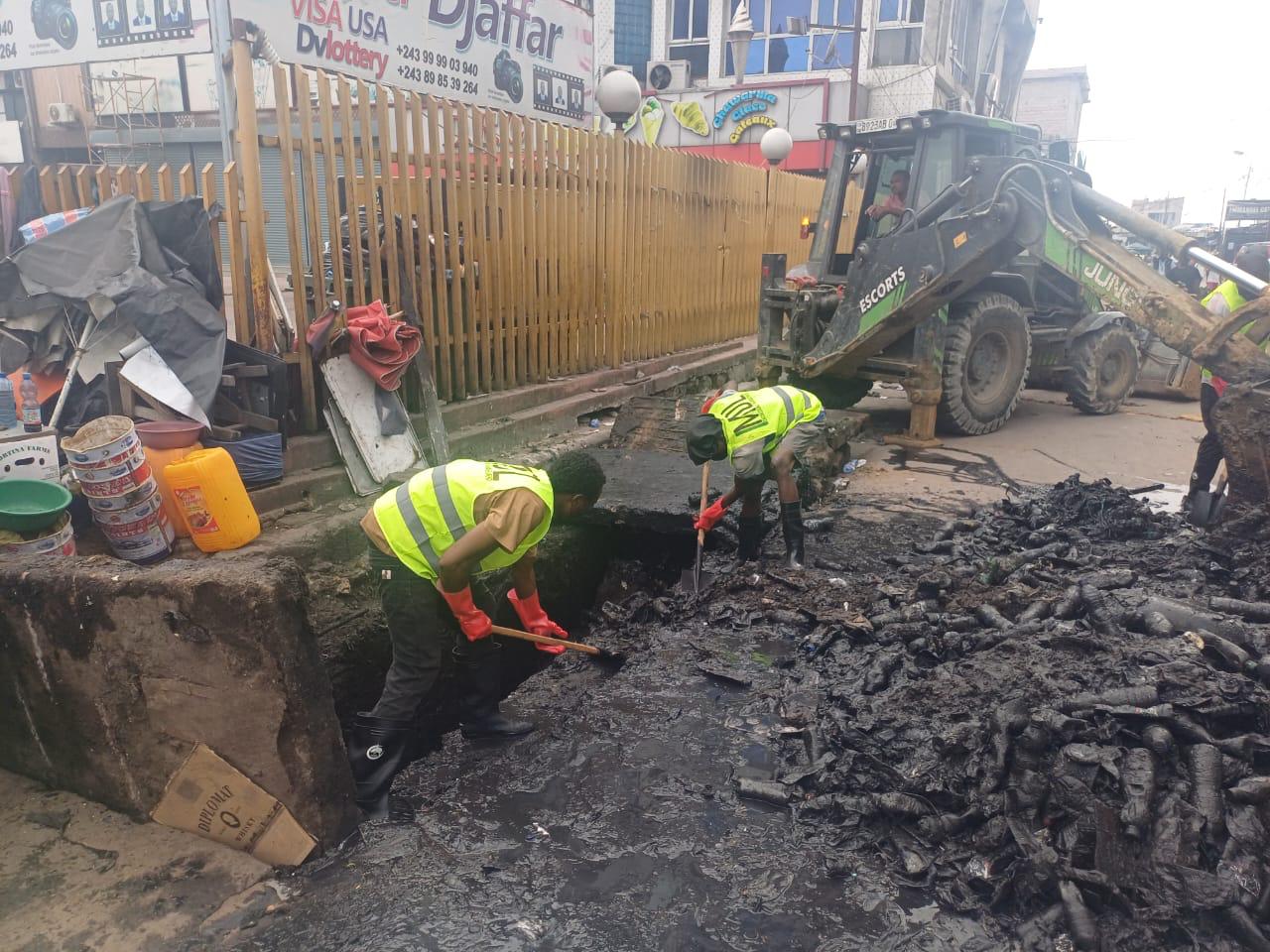 Chantier de travaux publics